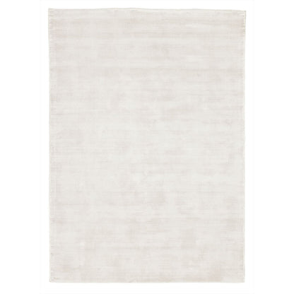 Vloerkleed La Belle van MUST Living in zandkleurige viscose, extra groot kleed van 250 bij 350 cm