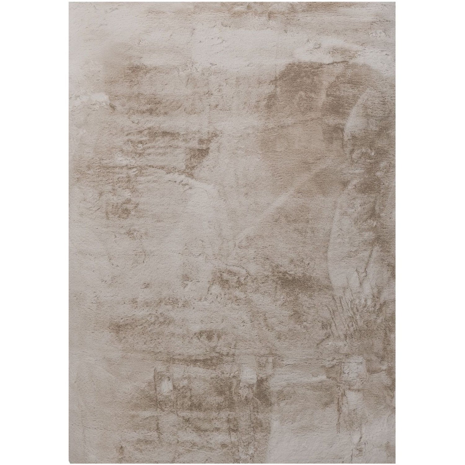 Vloerkleed Lodge Taupe 160x230cm van MUST Living in taupe, 100% polyester, volledig in beeld op een neutrale achtergrond