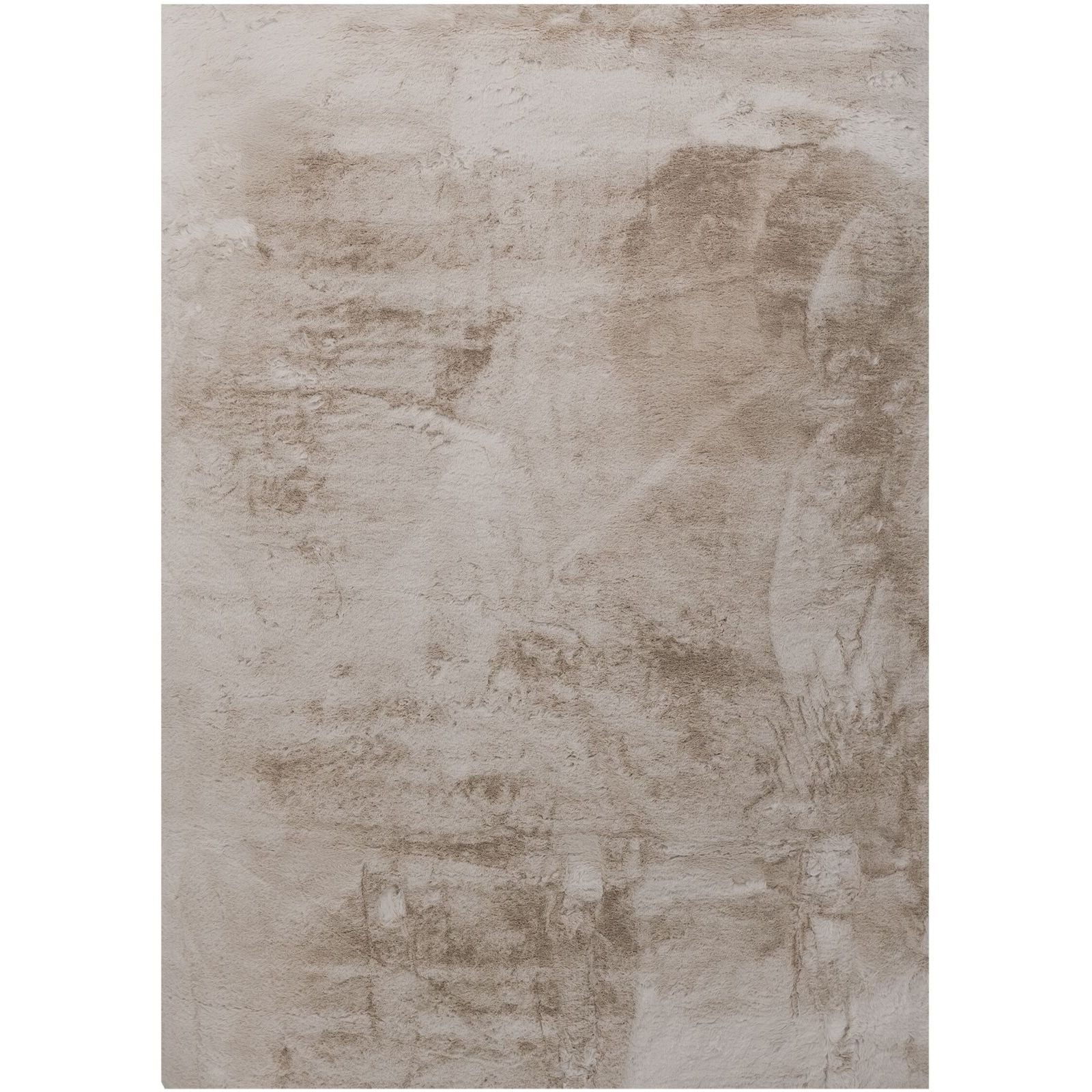 Vloerkleed Lodge Taupe 160x230cm van MUST Living in taupe, 100% polyester, volledig in beeld op een neutrale achtergrond