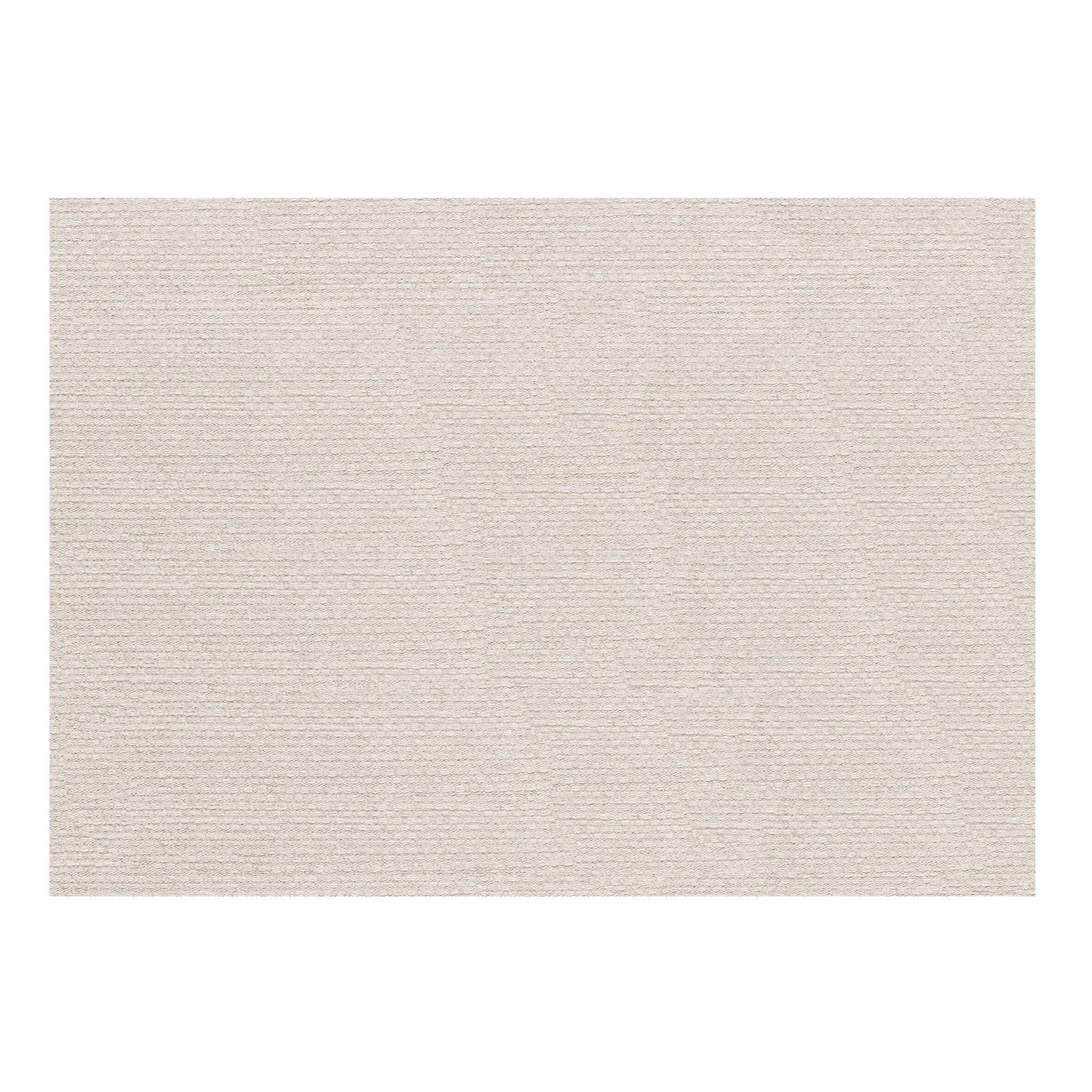 Vloerkleed Nirvana van MUST Living, rechthoekig kleed in beige met dikke gevlochten wolstructuur
