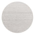 Rond vloerkleed Nirvana van MUST Living in grijze wol en polyester met een doorsnede van 200 cm