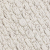 Detailfoto van Vloerkleed Nirvana Ivoor 170x240cm van MUST Living met zichtbare structuur van het materiaal