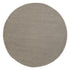 Rond vloerkleed Noble van MUST Living in taupe polyester met een doorsnede van 200 cm