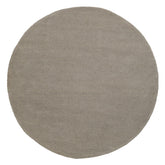 Groot rond vloerkleed Noble van MUST Living in taupe polyester, doorsnede 250 cm