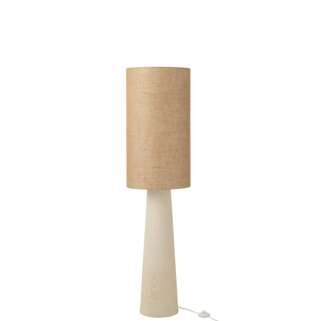 Stehlampe Ava Glasfaser/Jute Natur Klein H140cm J-Line