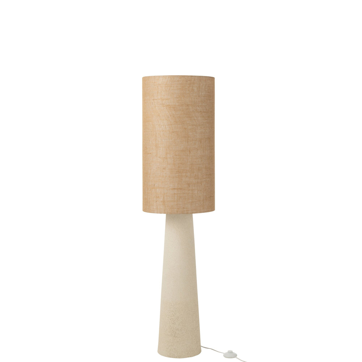 Vloerlamp Ava Glasvezel/Jute Naturel Small H140cm J-Line