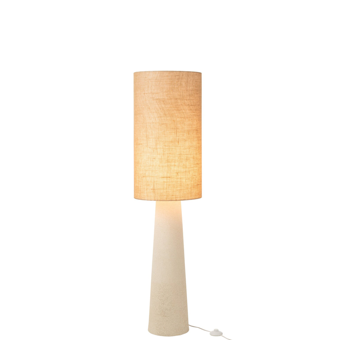 Stehlampe Ava Glasfaser/Jute Natur Klein H140cm J-Line