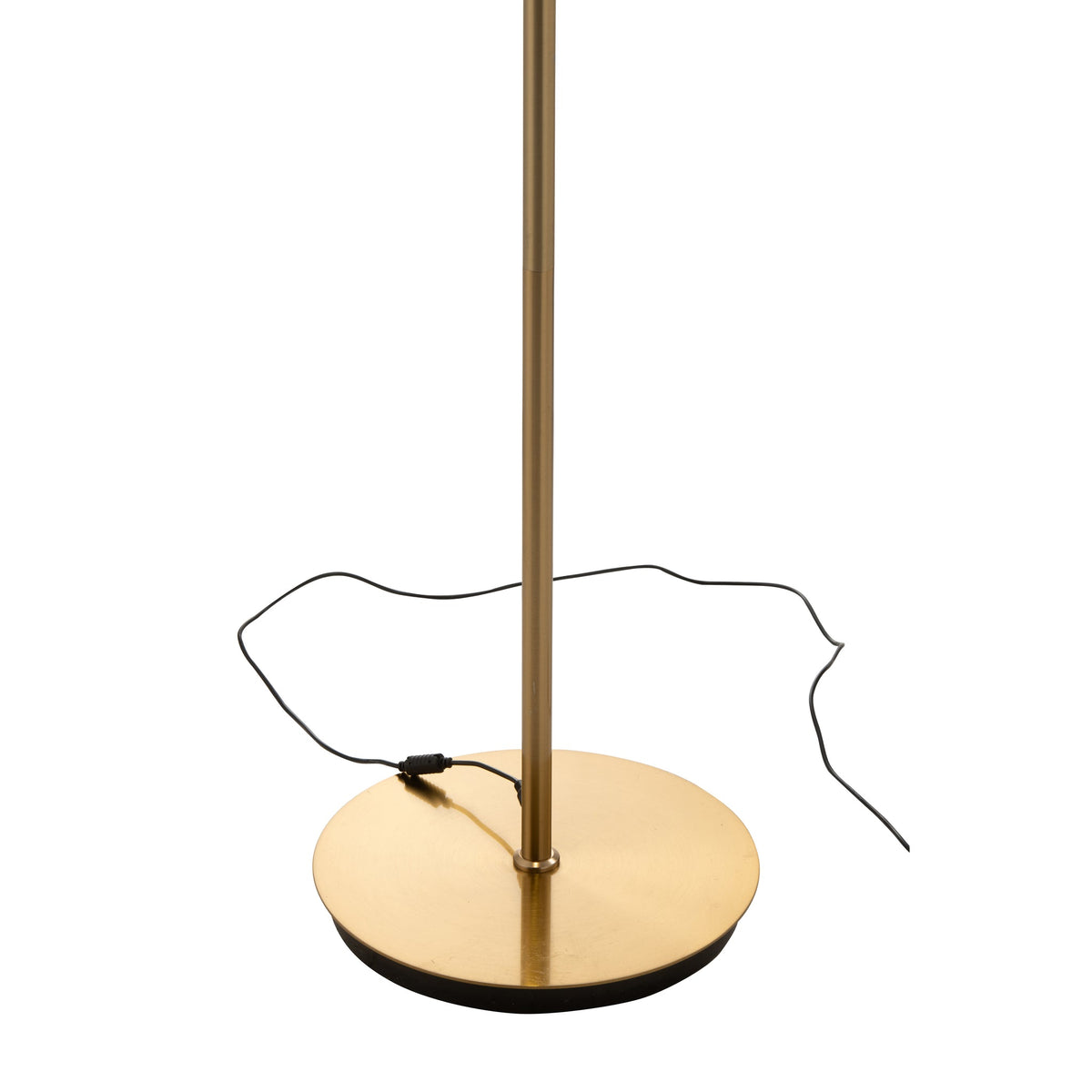 Vloerlamp Led Glas Bruin H 168cm J-Line
