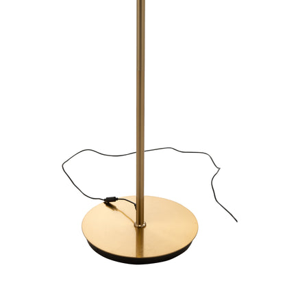 Vloerlamp Led Glas Bruin H 168cm J-Line