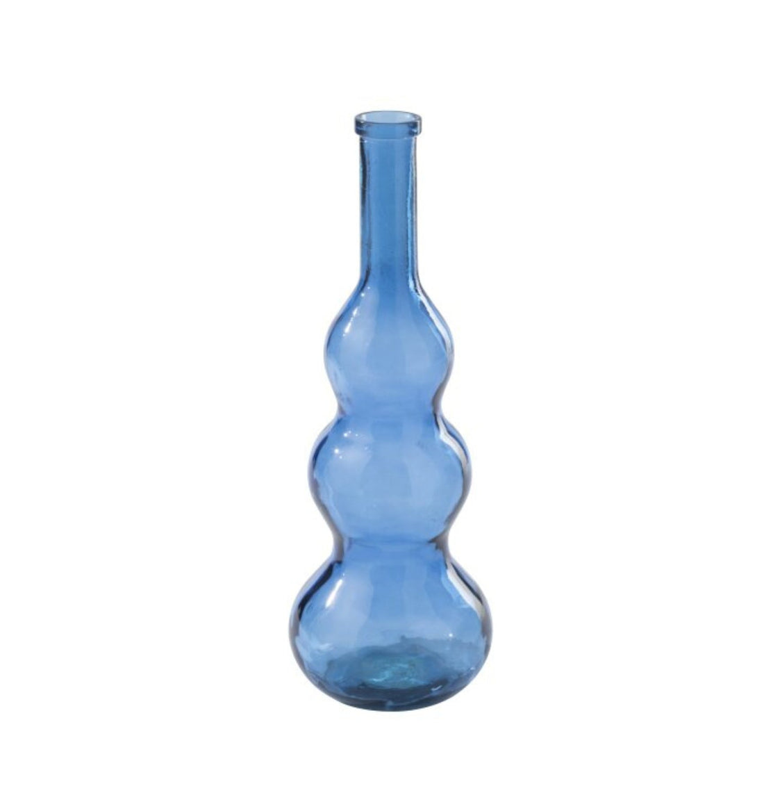 Vloervaas Glas Blauw J-Line