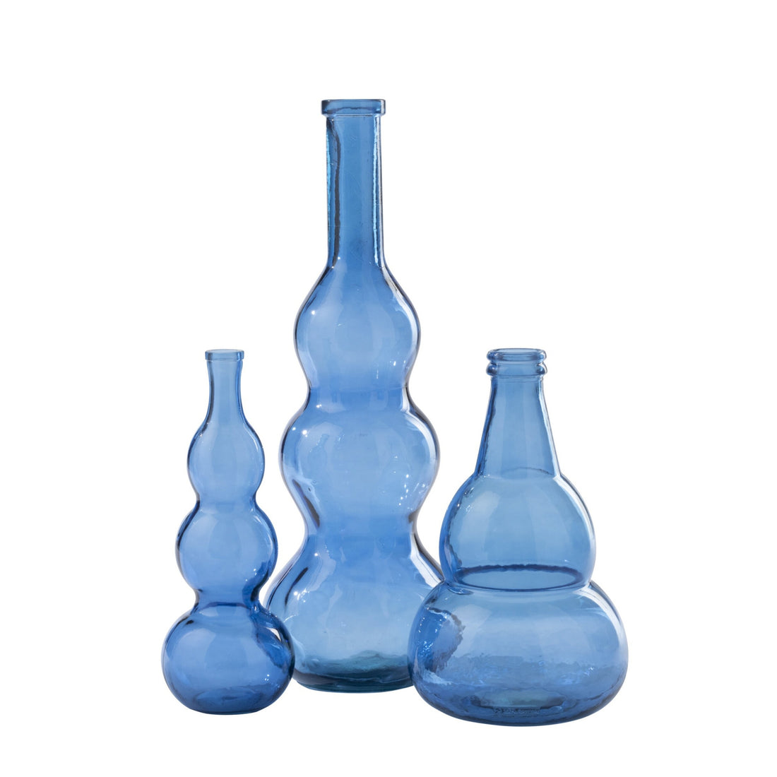 Vloervaas Glas Blauw J-Line