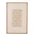Wanddecoratie Josh Dennenhout/Canvas Wit - Schilderij - J-Line - livinglovely.nl