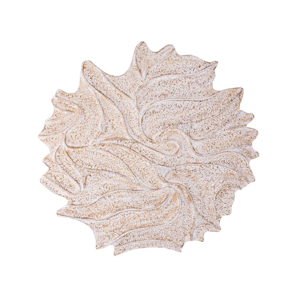 Wandpaneel Ceanna S - Ø90cm - Creme - PTMD - Wandpaneel - PTMD - livinglovely.nl