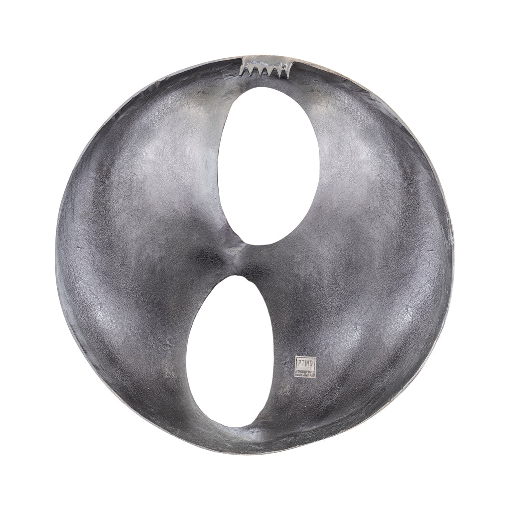 Wandpaneel Deuie - 70x10x70 cm - Aluminium - Zilver PTMD - Wanddecoratie - PTMD - livinglovely.nl