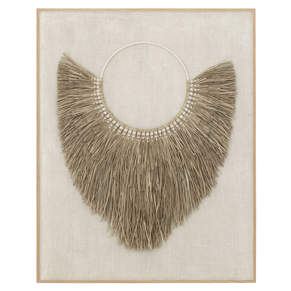 Wandpaneel Salvador van MUST Living in handgeweven jute