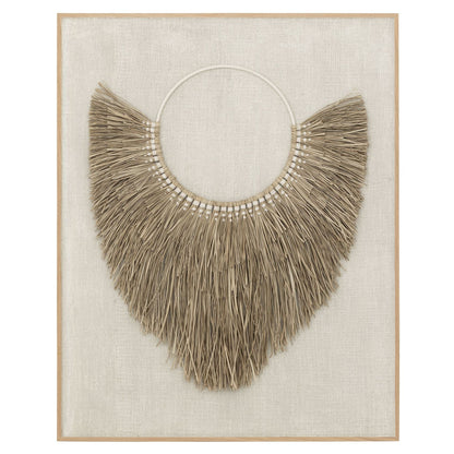 Wandpaneel Salvador van MUST Living in handgeweven jute