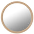Wandspiegel Rond Rotan/Glas Naturel Large Ø 81 cm - Spiegel - J-Line - livinglovely.nl