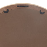 Wandspiegel Rond Rotan/Glas Naturel Large Ø 81 cm - Spiegel - J-Line - livinglovely.nl