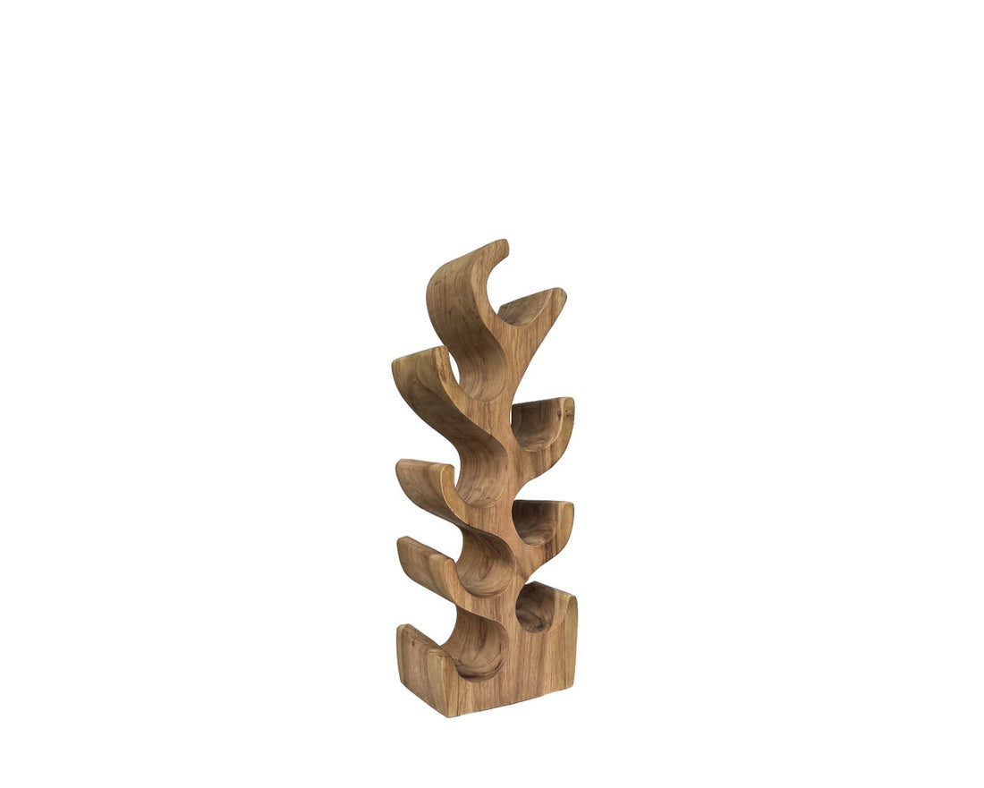 Wijnrek Suarhout Naturel 8 Flessen van Livingfurn