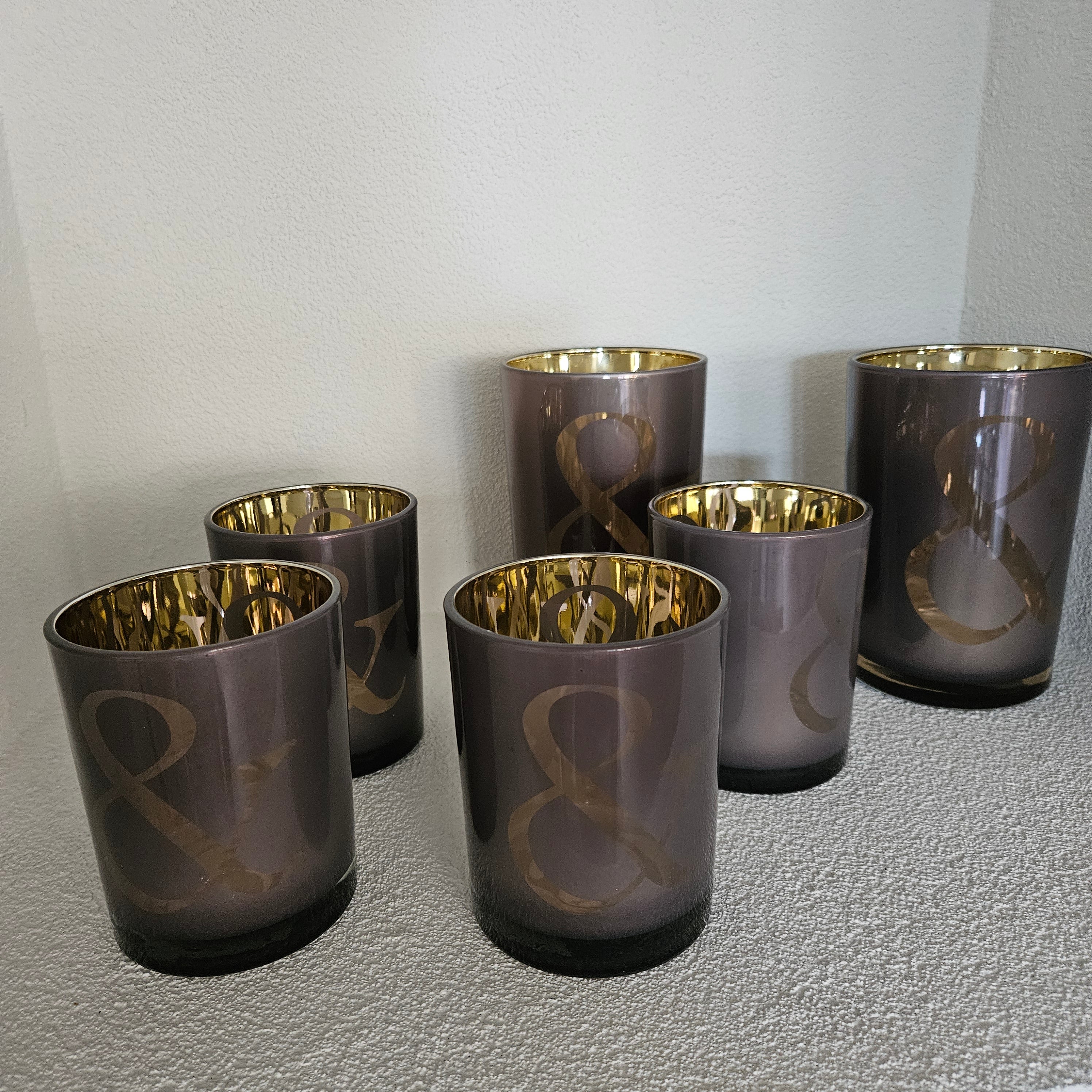 Windlicht &amp; Taupe 12cm - Windlicht - Mars &amp; More - livinglovely.nl