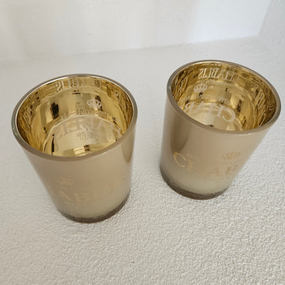 Windlicht Wijn Chablis Taupe Medium 12cm - Windlicht - Mars &amp; More - livinglovely.nl