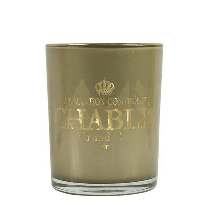 Windlicht Wijn Chablis Taupe Medium 12cm - Windlicht - Mars &amp; More - livinglovely.nl