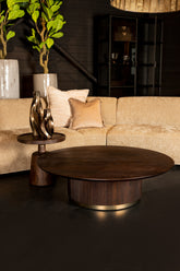 Xelle Black Coffeetable 150 Cm PTMD - Salontafel - PTMD - livinglovely.nl