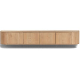 Zwevend TV-meubel Novero eiken naturel 220cm van Livingfurn